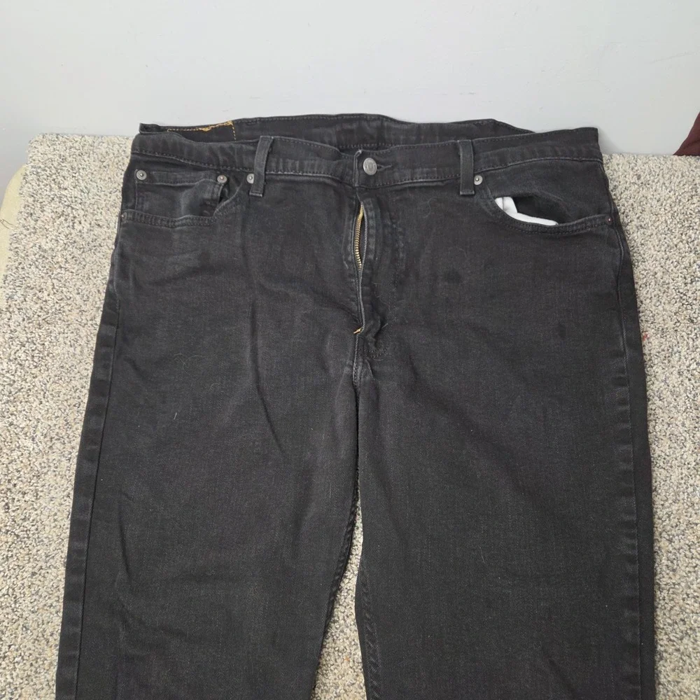 Levis‎ 511 Slim Fit Black Denim Jeans Mens 40x32 04511-5382 Casual Pants